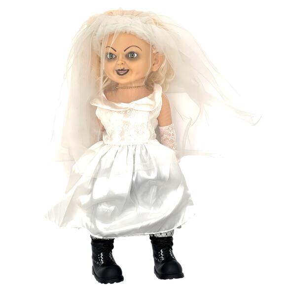 Bride of Chucky Tiffany Doll Spirit Halloween 21.5″ Child’s Play Horror Prop - Picture 2 of 7